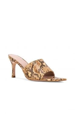 RAYE Evan Heel In Natural Snake 8 RAYE Evan Heel In Natural Snake -Outlet RAYE Store RAYE WZ1296 V2