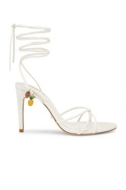 RAYE Trinket Heel In White