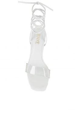 RAYE Katya Heel In White 10 RAYE Katya Heel In White -Outlet RAYE Store RAYE WZ1834 V4