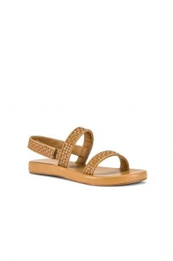 RAYE Hoxton Sandal In Cognac -Outlet RAYE Store RAYE WZ1885 V2