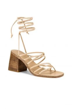 RAYE Cross Sandal In Nude Suede -Outlet RAYE Store RAYE WZ1899 V2