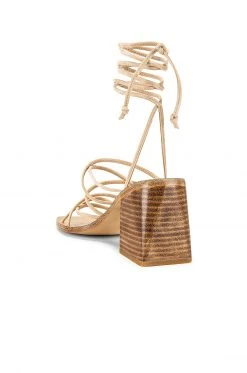 RAYE Cross Sandal In Nude Suede -Outlet RAYE Store RAYE WZ1899 V3