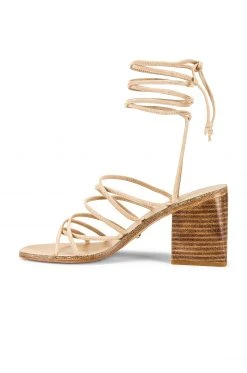 RAYE Cross Sandal In Nude Suede -Outlet RAYE Store RAYE WZ1899 V5