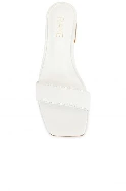 RAYE Julie Heel In White 10 RAYE Julie Heel In White -Outlet RAYE Store RAYE WZ1908 V4