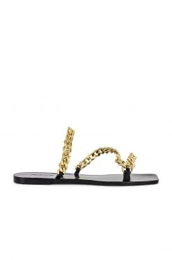 RAYE Chain Sandal In Black