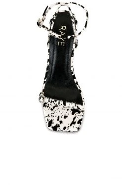 RAYE Plexy Heel In Black & White -Outlet RAYE Store RAYE WZ2061 V4