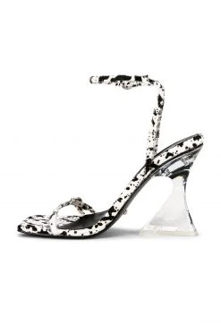 RAYE Plexy Heel In Black & White -Outlet RAYE Store RAYE WZ2061 V5