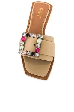RAYE Slip Sandal In Nude -Outlet RAYE Store RAYE WZ2067 V4