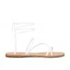 RAYE Tied Up Sandal In White