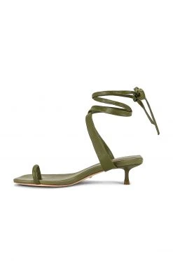 RAYE Moss Heel In Olive Green -Outlet RAYE Store RAYE WZ2073 V5