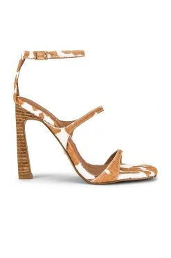 RAYE Trace Heel In Dark Tan