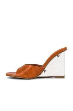 RAYE Rise Wedge In Brown -Outlet RAYE Store RAYE WZ2077 V5