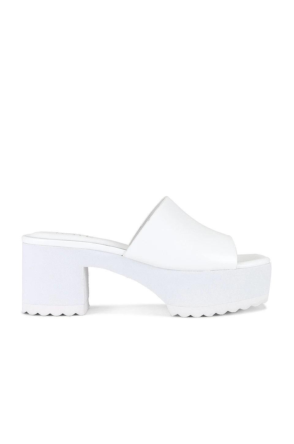 RAYE Plum Heel In White 3 RAYE Plum Heel In White