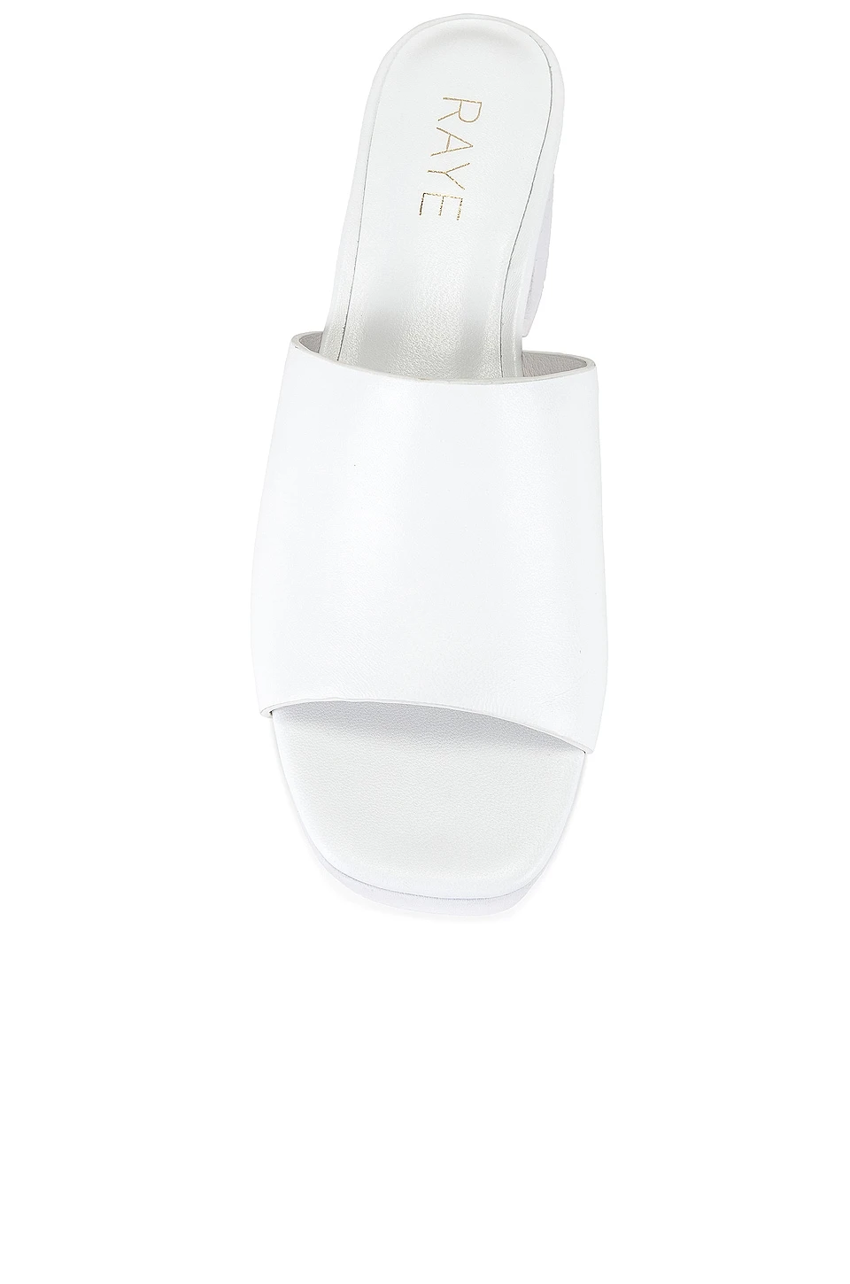 RAYE Plum Heel In White 6 RAYE Plum Heel In White - Image 4