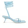 RAYE Crossed Heel In Light Blue