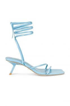 RAYE Crossed Heel In Light Blue